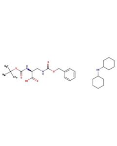Astatech N-CYCLOHEXYLCYCLOHEXANAMINE;(2S)-2-[(2-METHYLPROPAN-2-YL)OXYCARBONYLAMINO]-3-(PHENYLMETHOXYCARBONYLAMINO)PROPANOIC ACID; 25G; Purity 97%; MDL